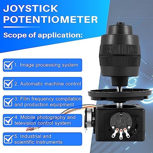 4-Achsen Joystick Potentiometer Tastensteuerung für -D400X-R4 10K 4D Versiegeltes Wipppotentiometer – Bild 3