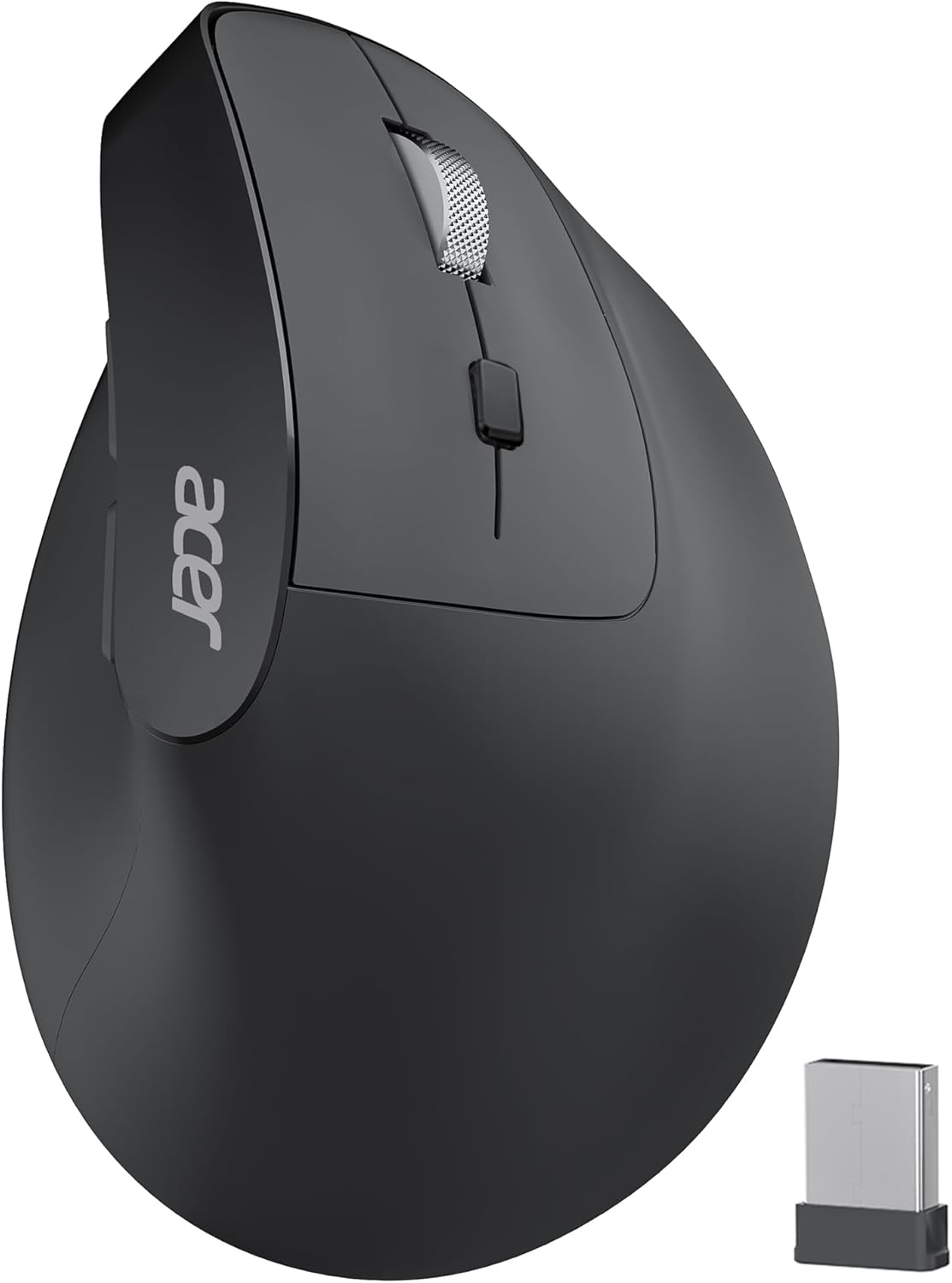 acer Ergonomische Maus Kabellos, Wiederaufladbare 2.4GHz Vertikale Maus mit 3 Einstellbaren DPI, 6 Tasten, Ergonomisch Büromaus Vertical Wireless Mouse für Windows, mac OS, Linux, Chrome OS, usw. – Bild 8
