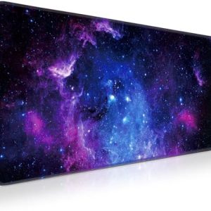 Gaming Mauspad XXL 900 x 400 mm- Mousepad Groß Schreibtischmatte Vernähte Kanten WassXerdicht Anti-Rutsch Desk Mat für PC, MacBook,Laptop Mouse Pad - Verbessert Präzision und Geschwindigkei