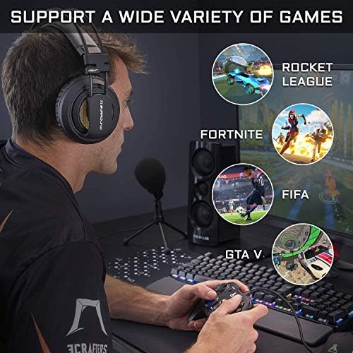 THE G-LAB K-Pad THORIUM - Gaming-Controller PC & PS3 USB mit integrierter Vibration, Gamepad-Game-Controller-Kabel verbunden - Joystick für PC Windows 10-11, PS3 (Mit Kabel) – Bild 5