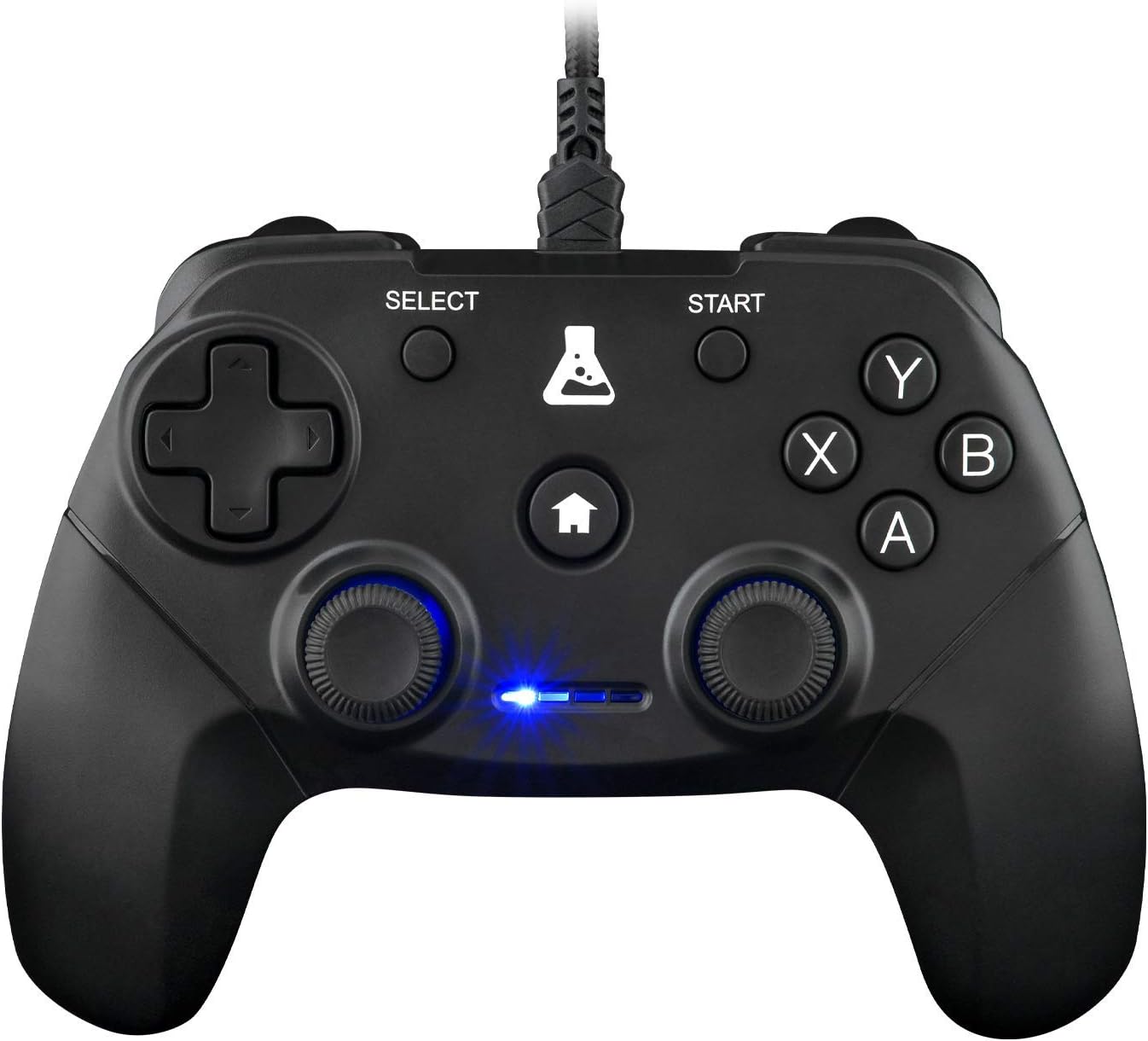 THE G-LAB K-Pad THORIUM - Gaming-Controller PC & PS3 USB mit integrierter Vibration, Gamepad-Game-Controller-Kabel verbunden - Joystick für PC Windows 10-11, PS3 (Mit Kabel) – Bild 8